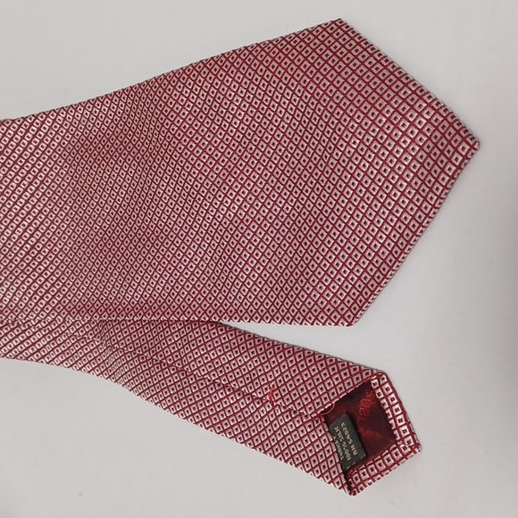 Banana Republic Factory Other - Banana Republic Factory Red/Silver Tie
